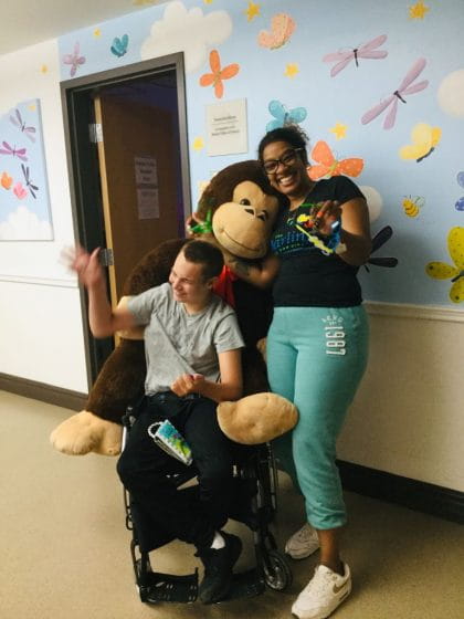 Jovawn Williams at The Darling Home for Kids