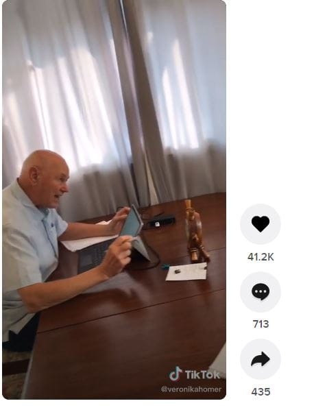 Professor Robert Tkach on TikTok